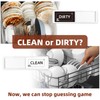 Dishwasher Magnet Clean Dirty Sign，Clean and Dirty Dishwasher Sign，Clean Dirty