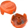 2 Pack GH3000 Replacement Cap Trimmer Spools Cap Covers Compatible