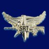 SRT Eagle Pin, Item #1107: 10K Gold plated finish