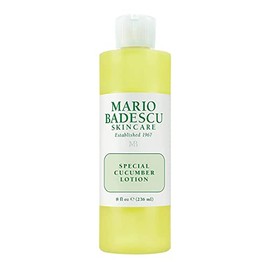 Mario Badescu Loción especial de pepino | Tónico facial que no seca ni irrita para eliminar el exceso de grasa y secar los brotes | Astringente revitalizante y clarificante para el rostro | 236 ml
