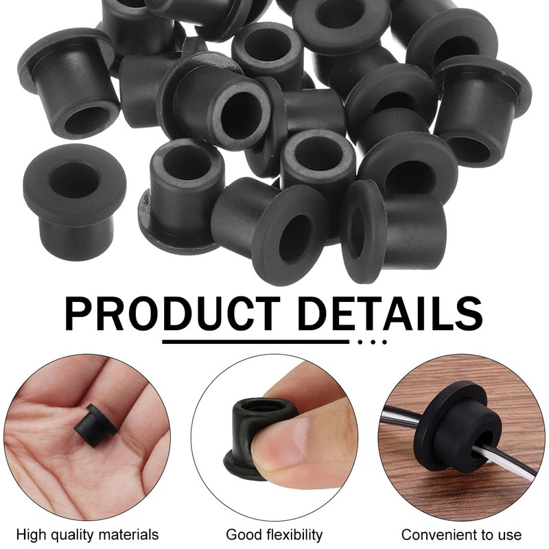 UEIOAVL 20 Pcs 11mm Dia x 7mm Inner Diameter T