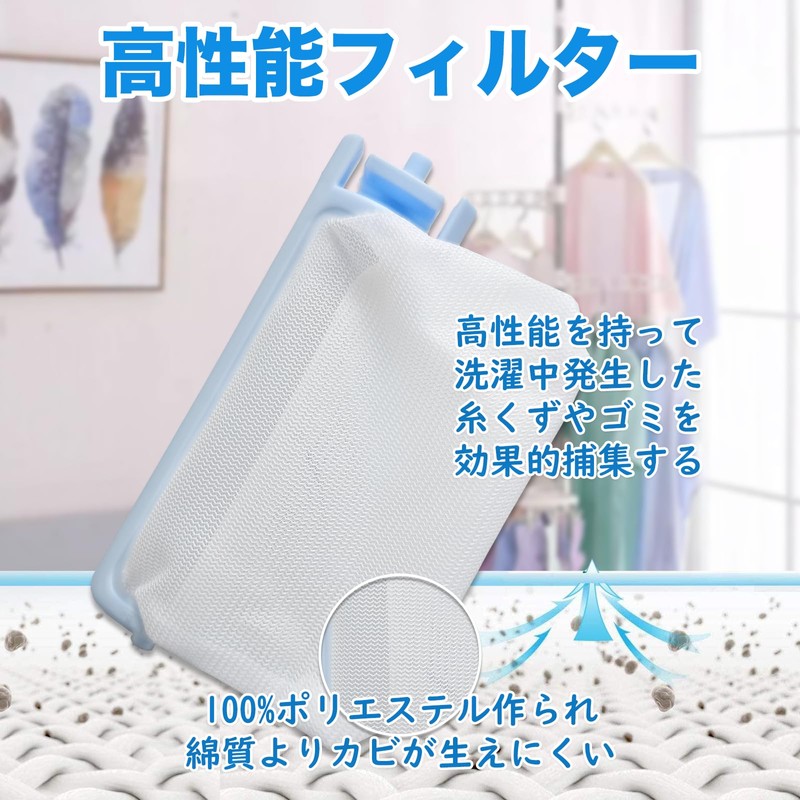 HAOTUNR LINT-55 Lint Filter, JW-W55G for Washing Machine, Haier JW-W55E