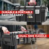 Auto Dynasty Universal Lockable Organizer Storage Tool Box with Removable