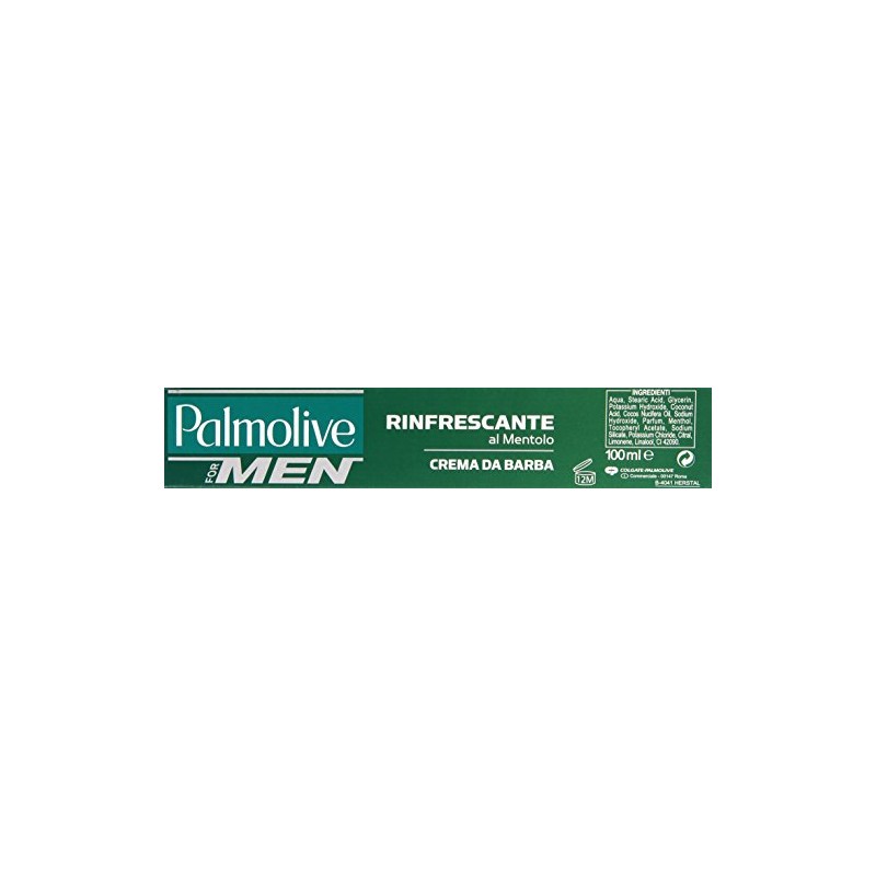 Palmolive Menthol Shaving Cream Tube - 100ml