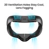 KIWI design V4 Facial Interface Face Pads Compatible with Oculus/Meta