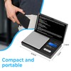 Oderra 700g/0,01g Bilancia Precisione Tascabile LCD