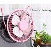 ELAELA USB Desktop Fan for Home Office Travel Portable Silent