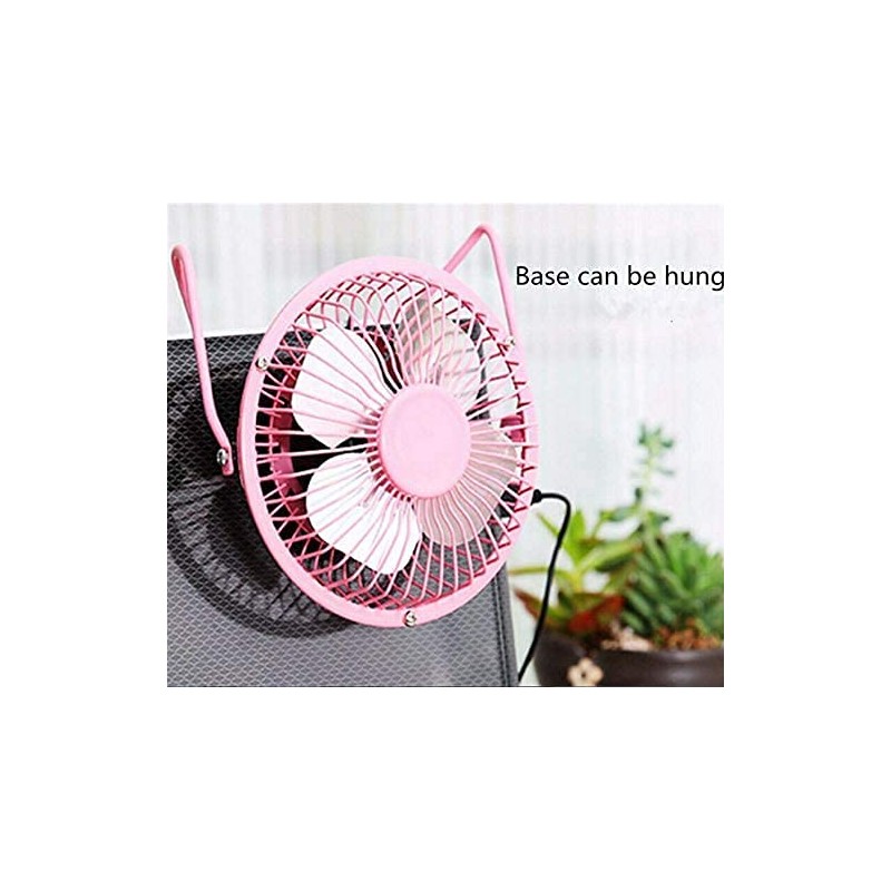 ELAELA USB Desktop Fan for Home Office Travel Portable Silent