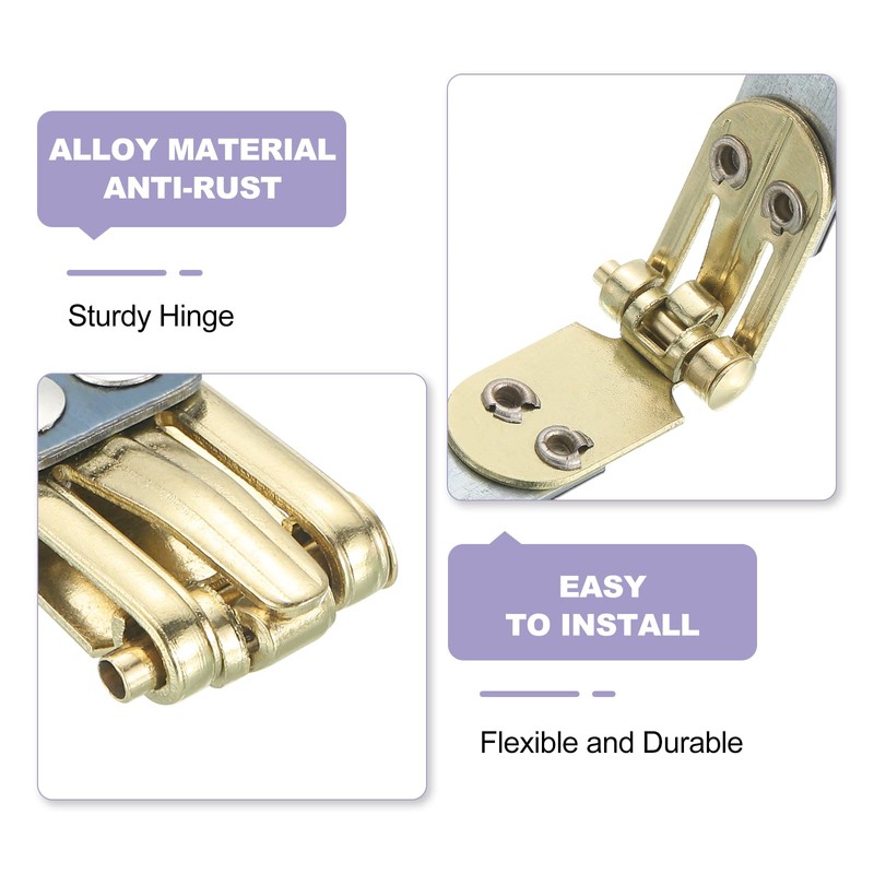 sourcing map Metal Internal Flex Frames, 2 Pcs 11.81" x