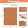 Forvencer Lined Spiral Journal Notebook with 300 Numbered Pages, B5