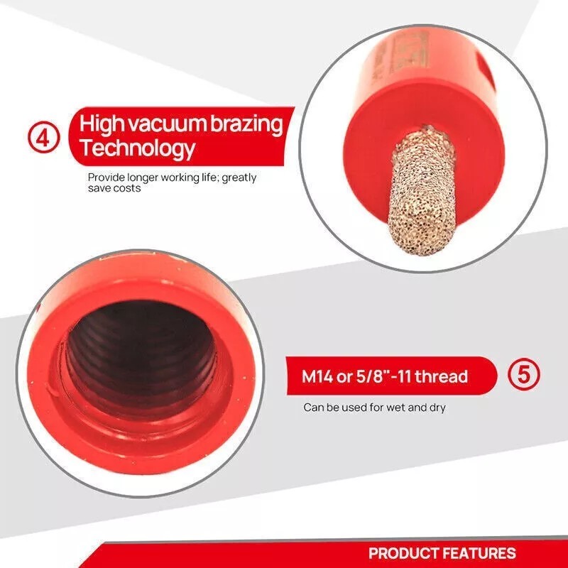 Roxx Tools 4.5" Diamond Tuck Point Blade 3/8" seg granite