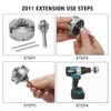 Mini Lathe Chuck, Zinc Alloy Three Jaw Chuck, M12*1 Chuck