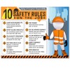 10 Safety Rules on the Job Poster 2025 Version –