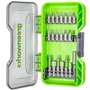 Greenworks Hardened screwdriver bits (20 pieces comprehensive set of pick