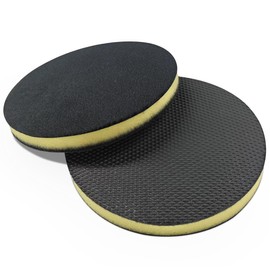 UHANBUT Fine Grade Car Clay Bar Pad, 5.82'' Wipe Foam Pads, DA Polisher Pad Cleaner, Rotary Polishers, Auto Detailing Replacement Tool Kit for Removing (2PCS)