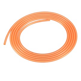 sourcing map 10ft 3mm PU Transmission Round Belt High-Performance Urethane Belting Orange for Conveyor Bonding Machine Dryer