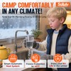 Scilulu 15FT Heated Water Hose for RV, Freeze Protection to
