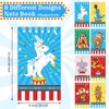 Containlol 24 Pcs Mini Circus Carnival Notebooks Carnival Birthday Party