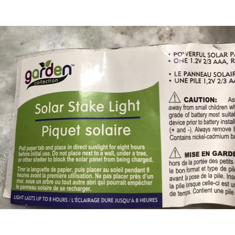 Unbranded Solar Stake Pink Flower ShapedSolar Light Landscape Lamp for