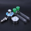 WX‑55X‑2L Argon Regulator Dual Tube Gas Flowmeter Pressure Reducer CGA540