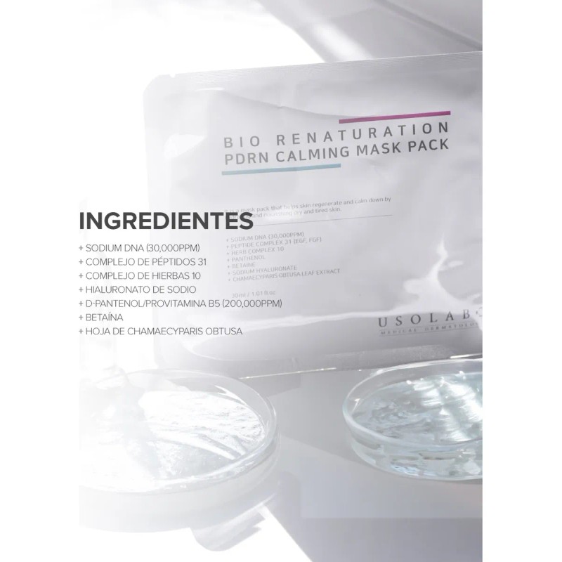 10 Mascarillas Pdrnskincare Coreano Colágeno Elastina Usolab