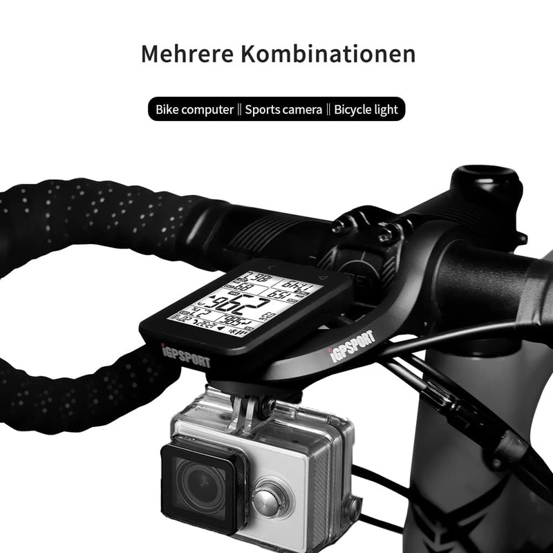 iGPSPORT M80 Bicycle Computer Mount Handlebar Mount with Adapters Out