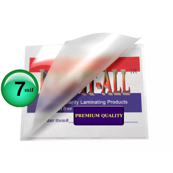 LAM-IT-ALL 7 Mil Hot Letter size Laminating Pouches 9 x