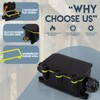 Innfeeltech LF-2068-2T Electrical Junction Box, Waterproof, Outdoor Waterproof Cable Junction