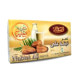 Nabtet Ali Dates Premium Palm Palms Dates Natural Delicious Sweet Taste Halal kosher Gmo Free Tamar Tamr Tamaar Fresh Saudi Arabia Vegan Ramadan (1 Pack = 31.75 oz / 900 gm) تمر نبتة على