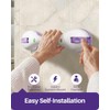 KEKOY Suction Grab Rails for Bathroom, Safety Indicator, 12 Inches
