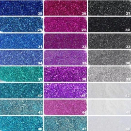 Teenitor Juego De 48 Colores Con Purpurina Fina Para Resina,