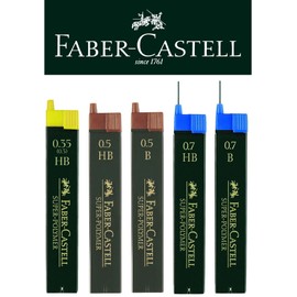 Faber-Castell 9065 - Refill Leads 0.5 mm HB, 5 Dosen, 5