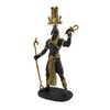 Black Thoth Egyptian God Golden Accents Statue