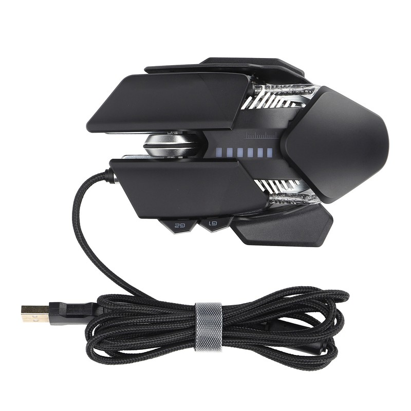 Gaming Mice Adjustable Shape Mechanical Mouse Office Game Dual Mode