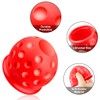 Lotsdonxia Soft Rubber Trailer Ball Head Cover Durable Protection for