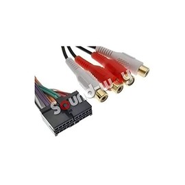 Sound Way ISO Car Stereo Radio Audio Connector adapter Cable loom CLATRONIC 20 PIN