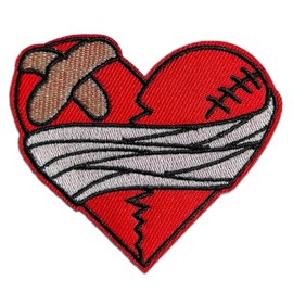 CHBROS Broken Heart Embroidered Patch Applique Iron/Sew on Patches for Clothing Jackets T-Shirt Backpacks.…