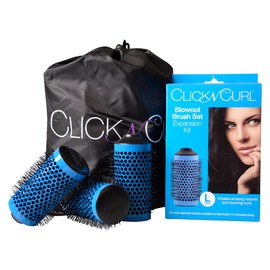 Click N Curl Blowout Brush Set, Large by Click N Curl Expansion Kit