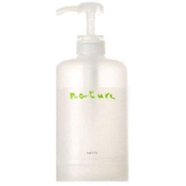 Natural 17.6 oz (500 g) Eco Pump Container