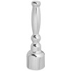 Uniware Heavy Gauge Aluminum Mortar and Pestle Set with Non-Slip