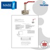 tecuro Ball Valve with Extended Spindle, Both Female Thread Rp