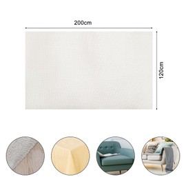 120 x 200 cm Rug Non-Slip Mat for Carpet Non-Slip Carpet Underlay Non-Slip Mat Carpet Stopper Carpet Non-Slip Stop Non-Slip Mat