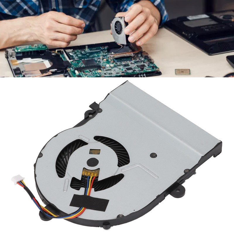 CPU Fan Aluminum Alloy 4Pin DC 5V Computer Cooling Fan