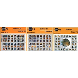 AQUALOG, 3 Discus Fold Posters, for Discus fans!
