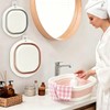 chongning Collapsible Washing Up Bowl, Portable Wash Basin, Pink Small
