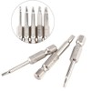 Fixinus 5 Pieces Magnetic Triangle Screwdriver Bits Set, 1/4 Inch