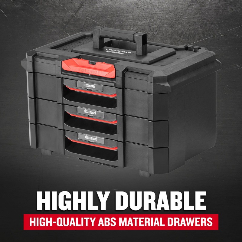 CRAFTSMAN Tradestack 3 Drawers Unit (CMST21405)