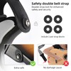 LEKATO Guitar Bass Strap for Electric Guitar Bass, 3" Wide