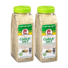 Lawry's 2 Pack | Lawry's Coarse Ground Garlic Salt with Parsley 33 Oz