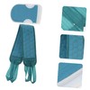 Baluue Multi-function Back Shower Gloves Bath Towel Set Exfoliating Body